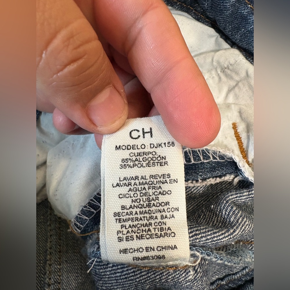 Ci Sono Women's Blue Denim Jacket,Size S - Picture 11 of 12